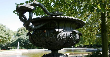 Der Brunnen im Schlosspark