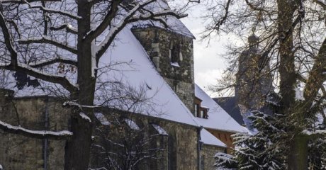 Kirche St. Nicolai im Winter