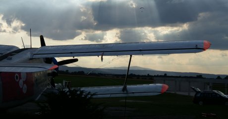 Der Flugplatz in Ballenstedt