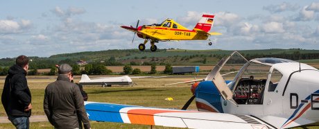 Der Flugplatz in Ballenstedt