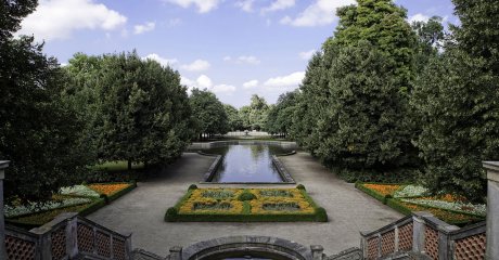 Die Allee im Schlosspark