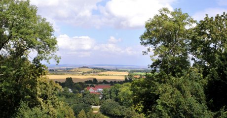 Die Empore im Schlosspark Ballenstedt