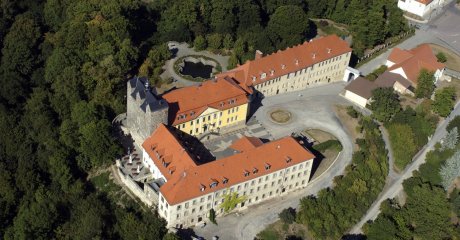 Luftaufnahme Schloss Ballenstedt