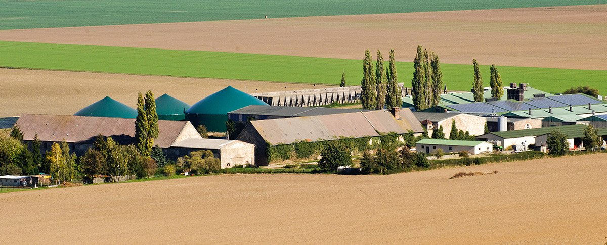 Das Gewerbegebiet in Ballenstedt
