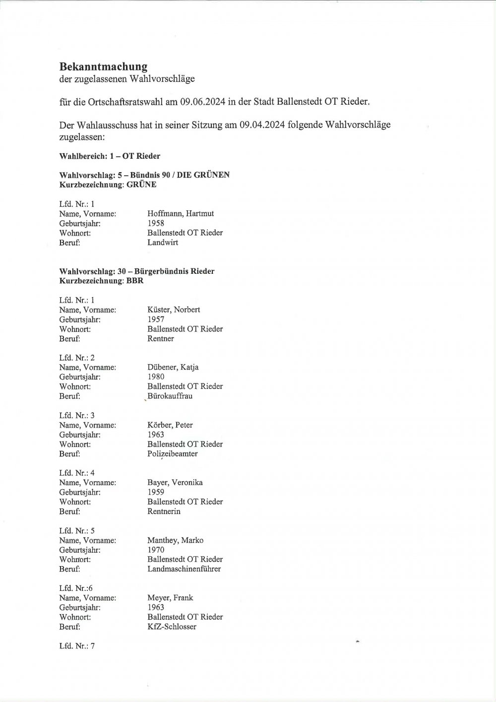 Kommunalwahl Ballenstedt - 15